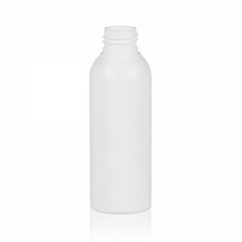 125 ml bottle Basic Round HDPE white 24.410