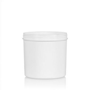 250 ml jar Soft cylinder PP white