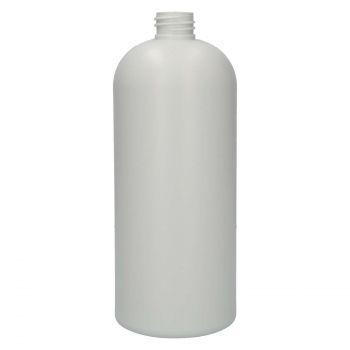 1000 ml bottle Basic Round 100% recycled HDPE 28.410