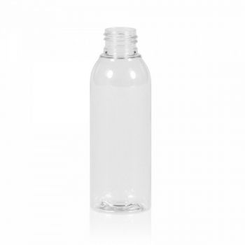 125 ml bottle Basic Round PET transparent 24.410