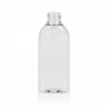 125 ml bottle Basic Oval PET transparent 24.410